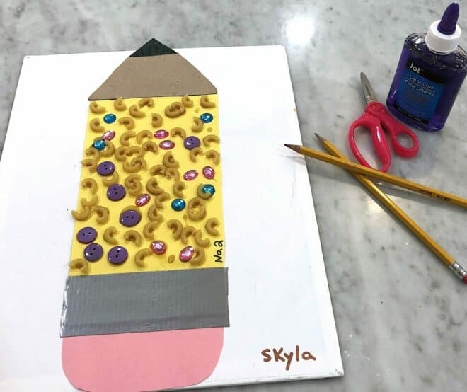 Back To School Craft Keep Toddlers Busy