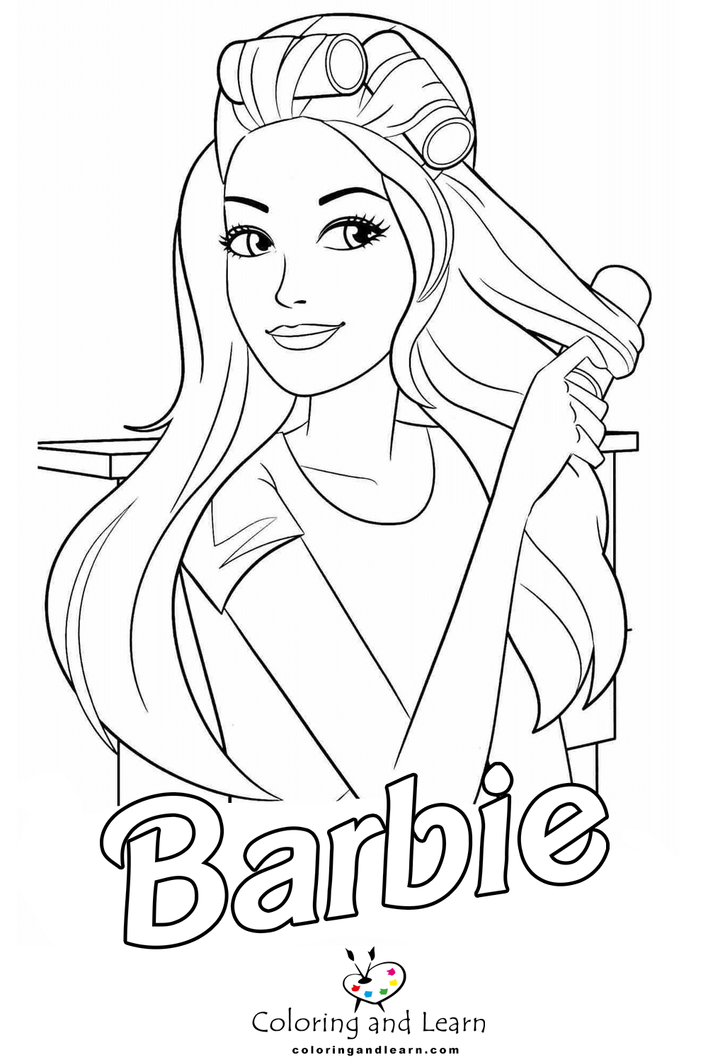 Barbie Coloring Pages FREE 2025 Coloring And Learn