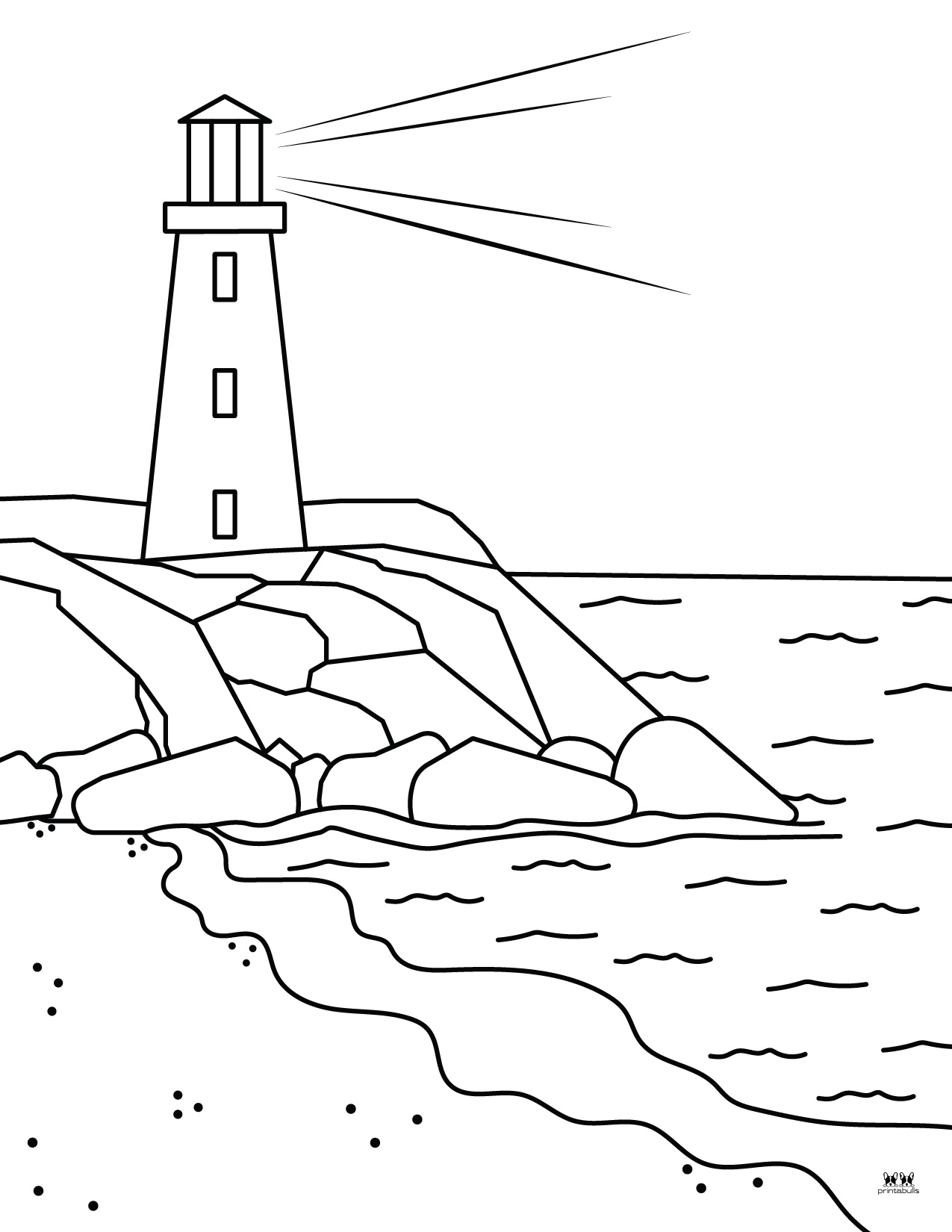 Beach Coloring Pages 25 FREE Pages Printabulls
