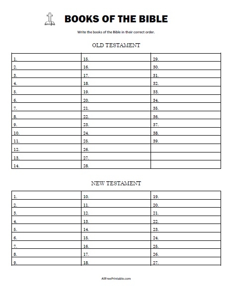 free printable bible worksheets