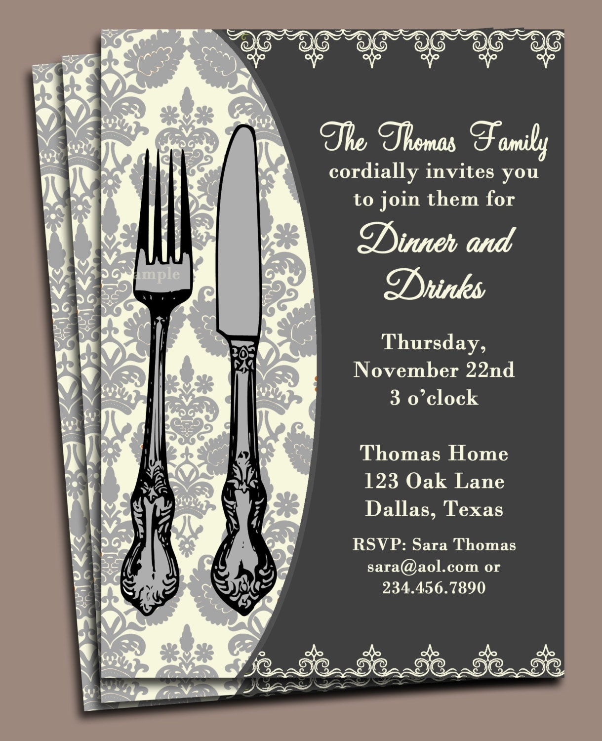 personal invitation template