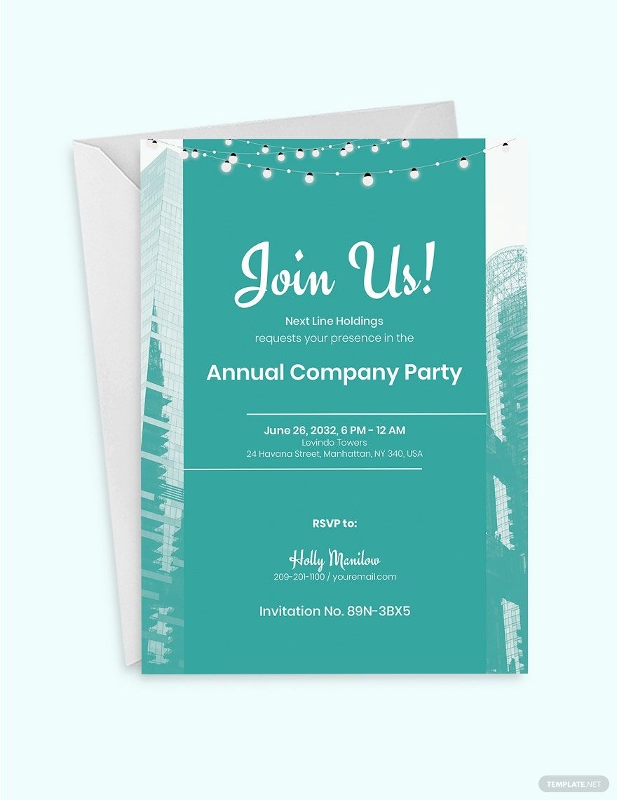 white party invitation template