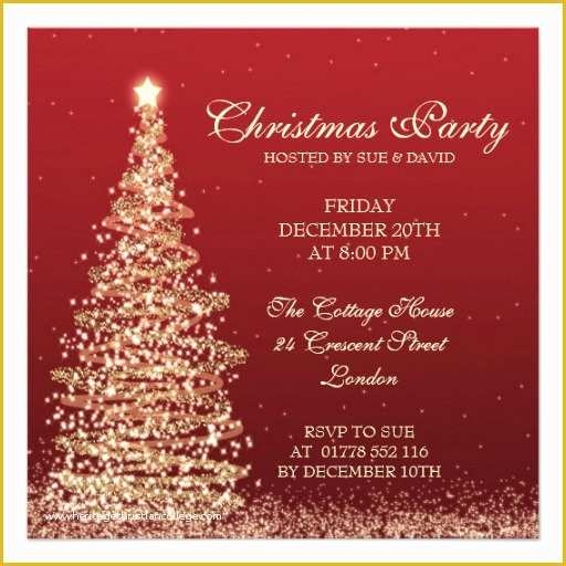 online christmas invitation templates free