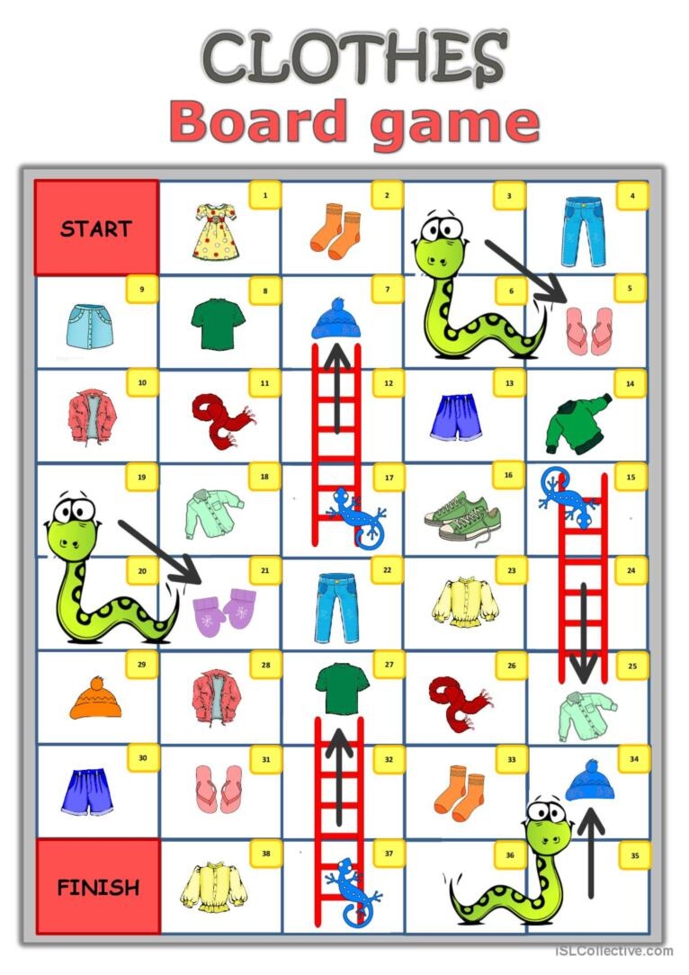 free printable board games for kids pdf