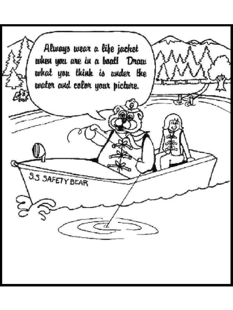 Boating Coloring Pages