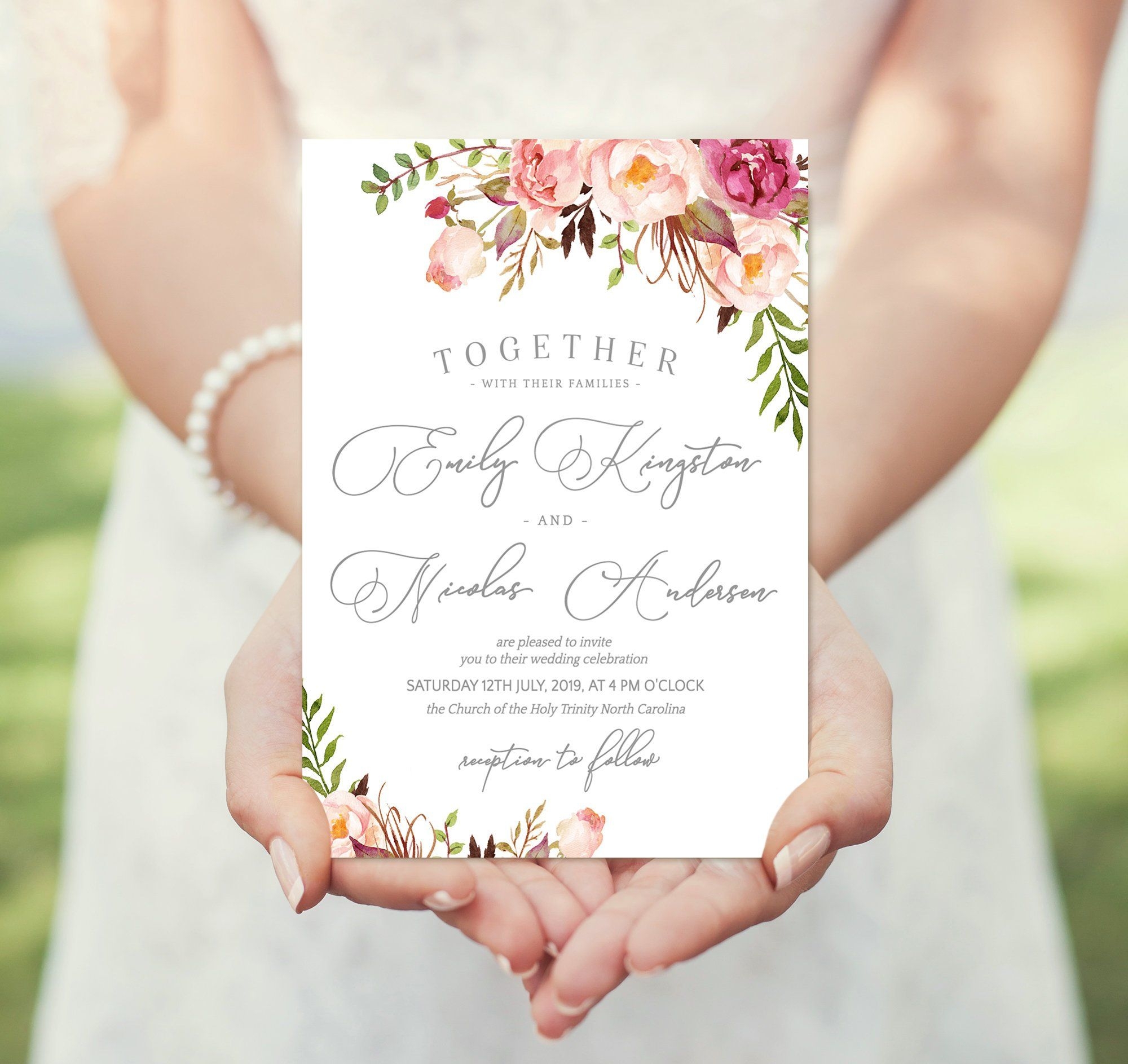 Boho Wedding Invitations Etsy Ideas PrestaStyle