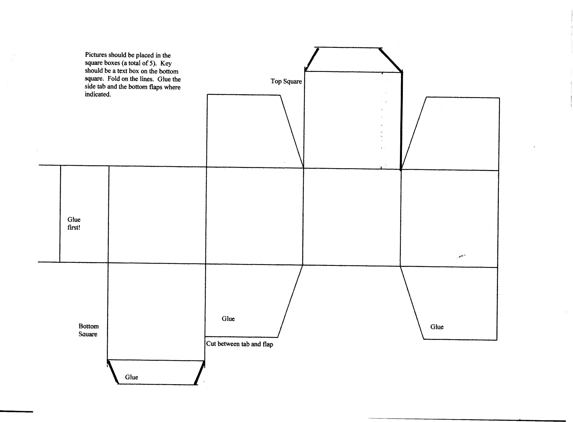 box template printable free