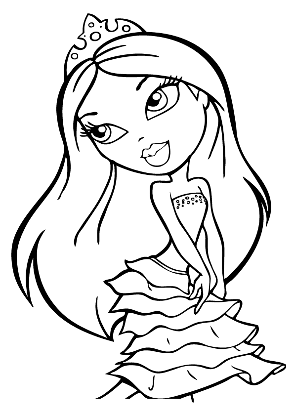 Bratz Coloring Pages 8 Coloringkids