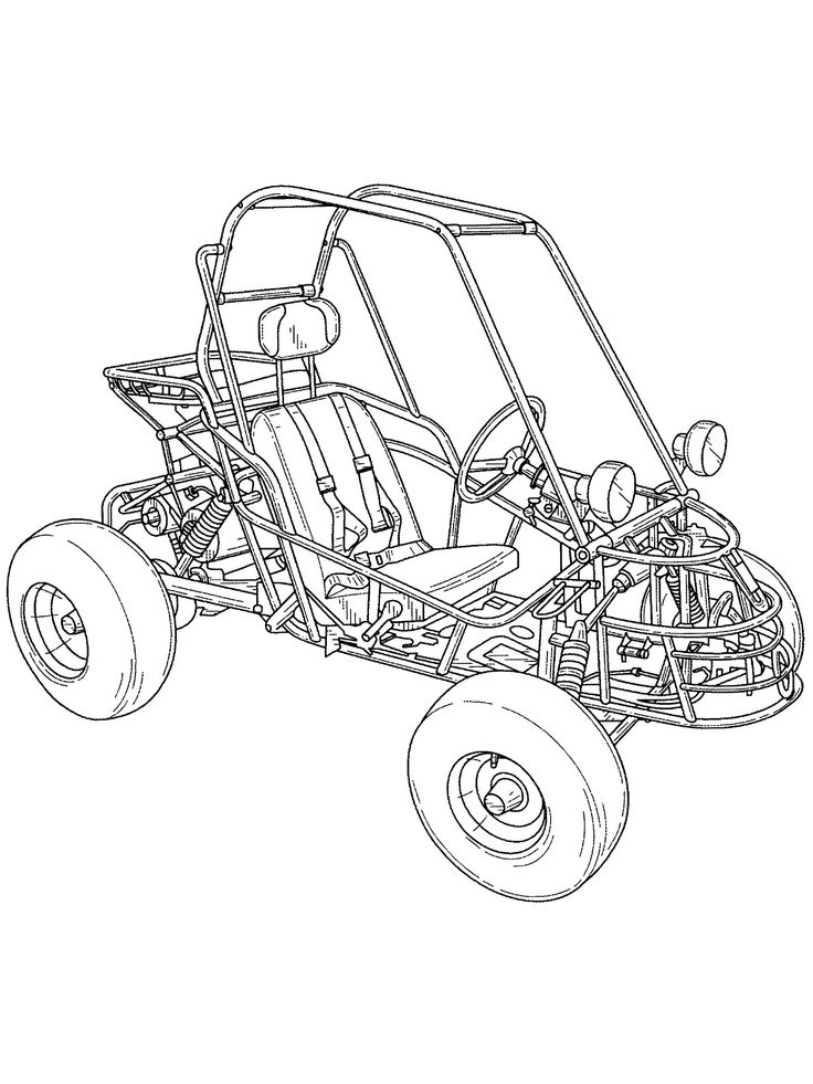 Buggy Coloring Pages