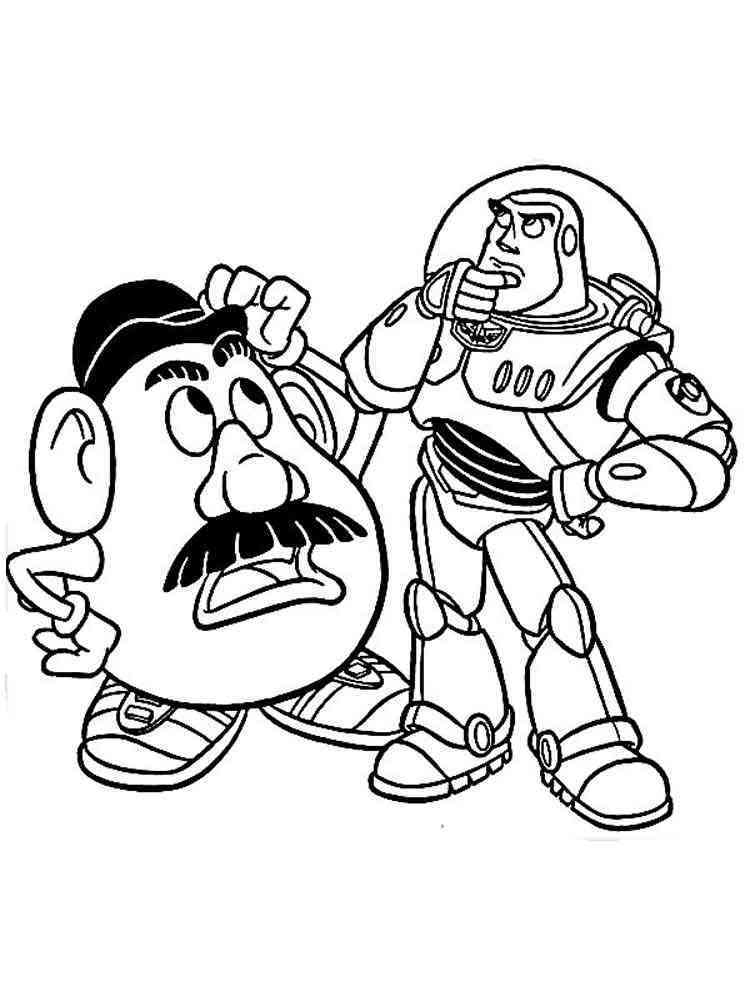 Buzz Lightyear Coloring Pages