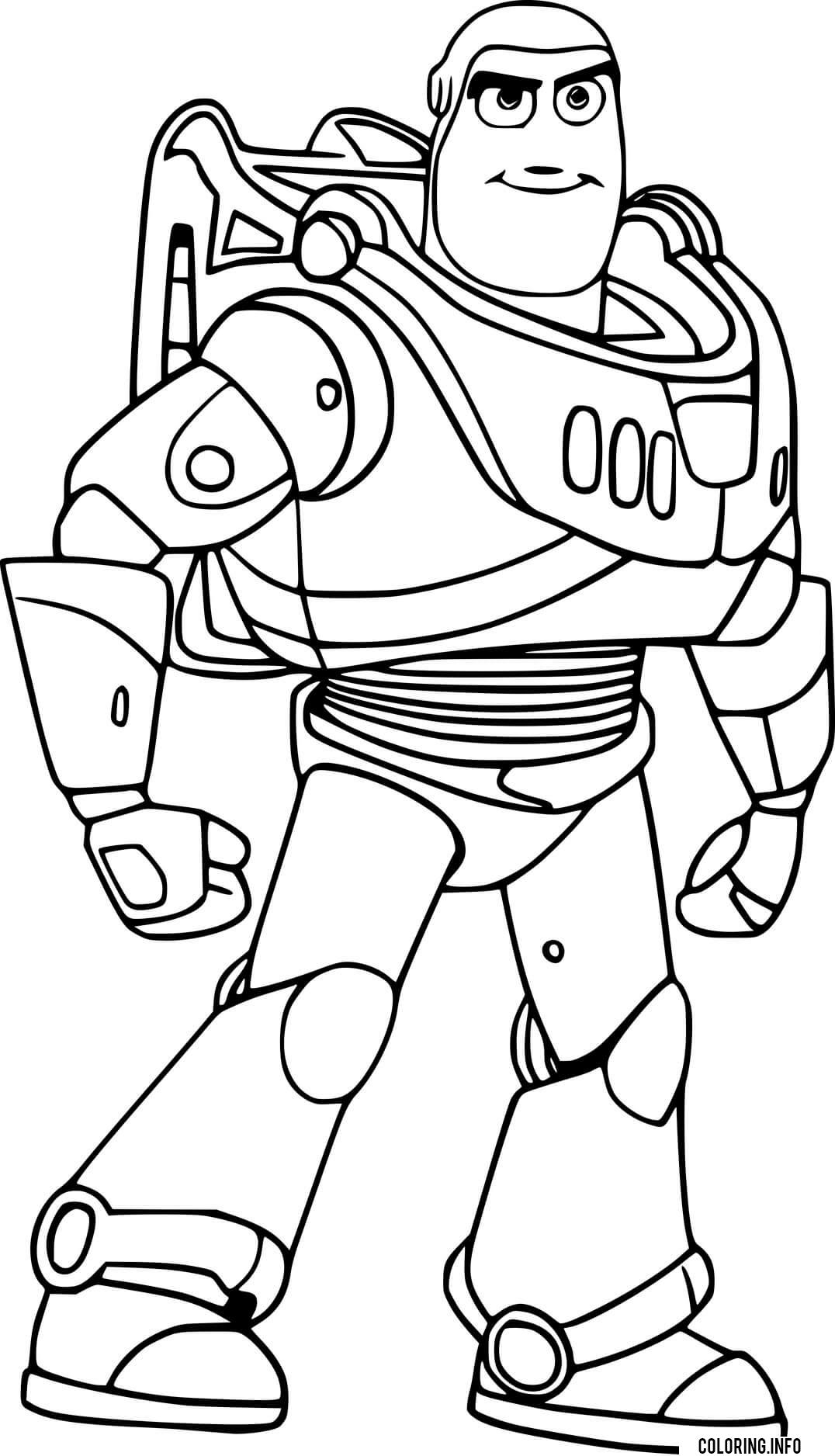 Buzz Lightyear Coloring Pages