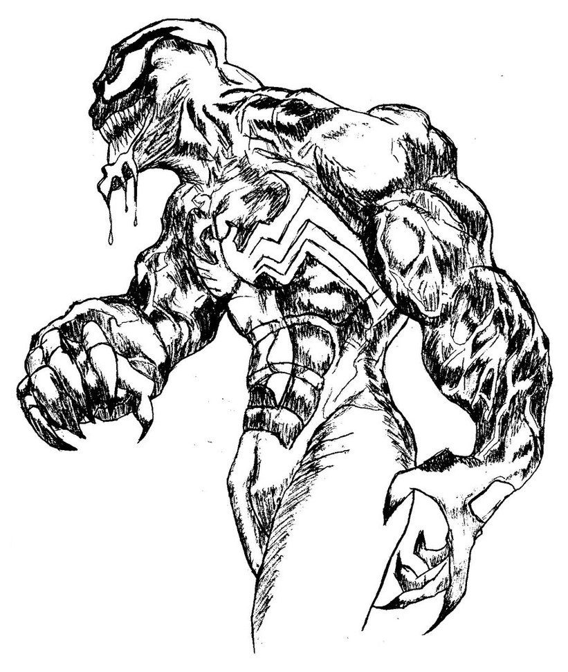 Carnage Coloring Pages Coloring Home
