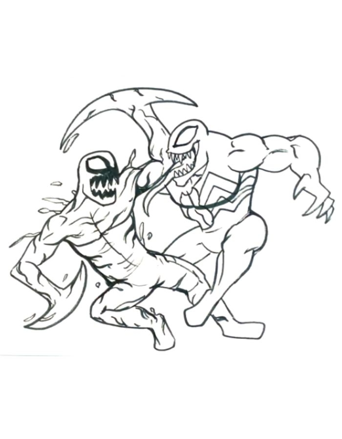 Carnage Coloring Pages
