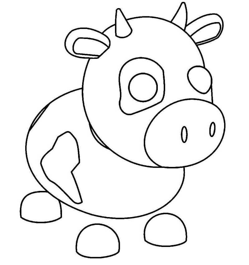 Adopt Me Coloring Pages