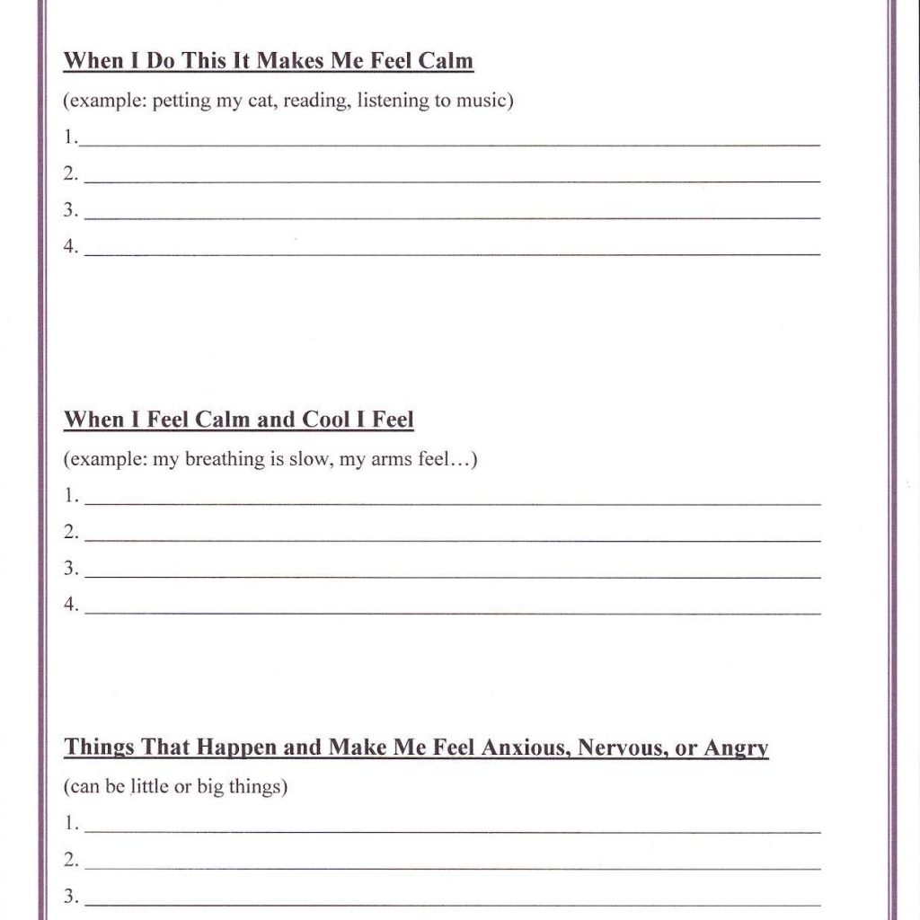 Character Counts Worksheets
