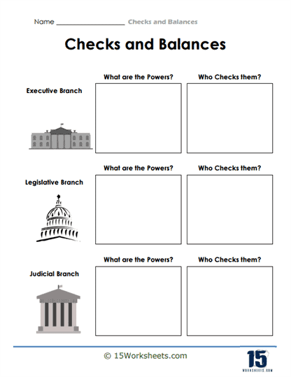 Checks And Balances Worksheets 15 Worksheets Worksheets Library