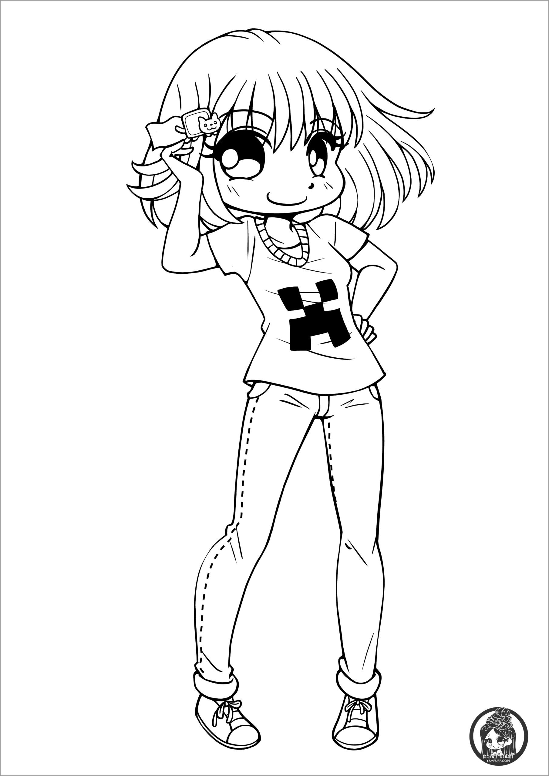 Chibi Coloring Pages