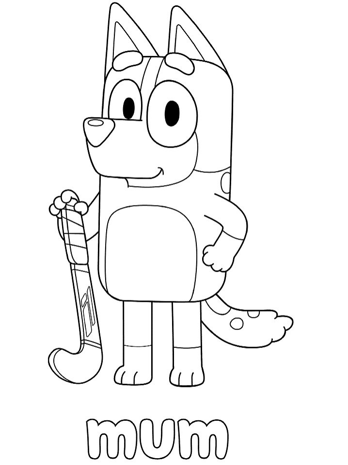 Chilli Heeler Coloring Page Free Printable Coloring Pages For Kids