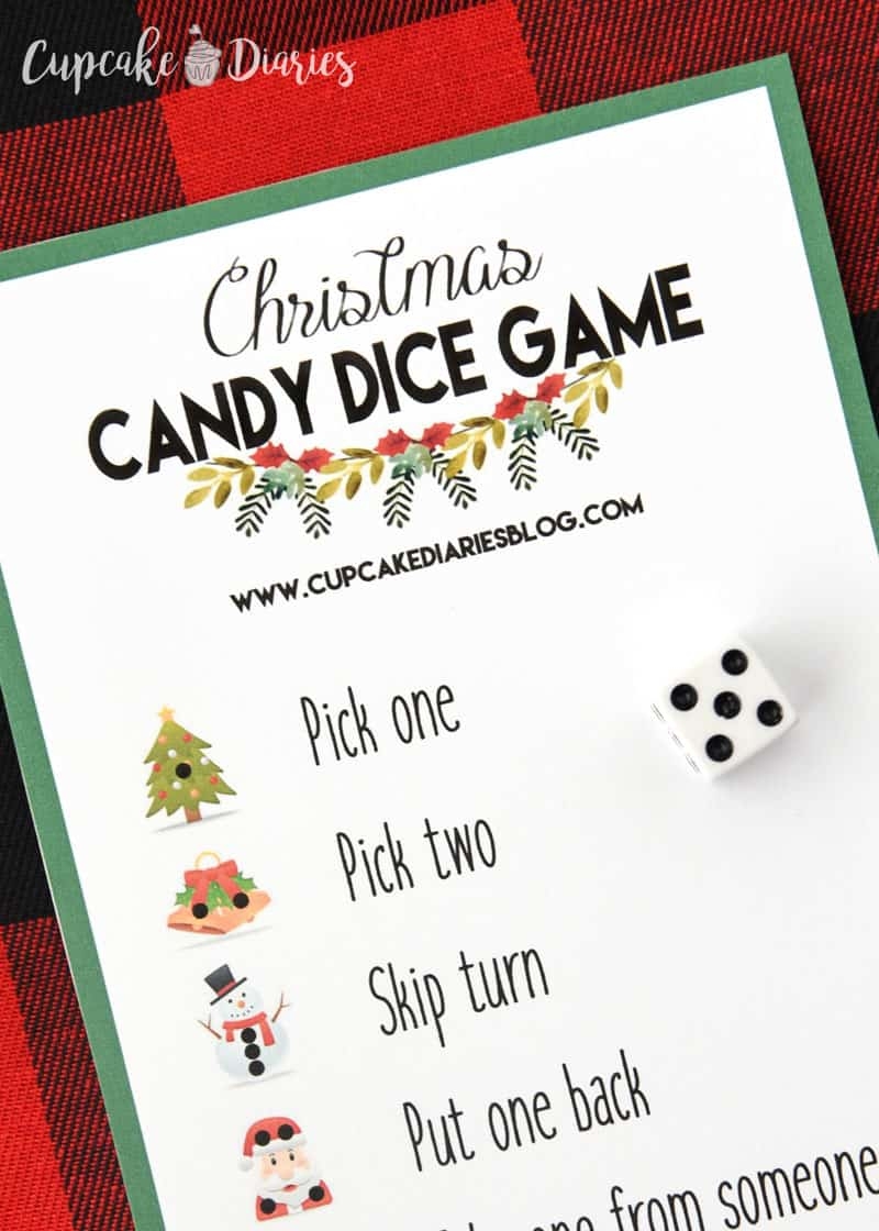 easy dice games for kids printable