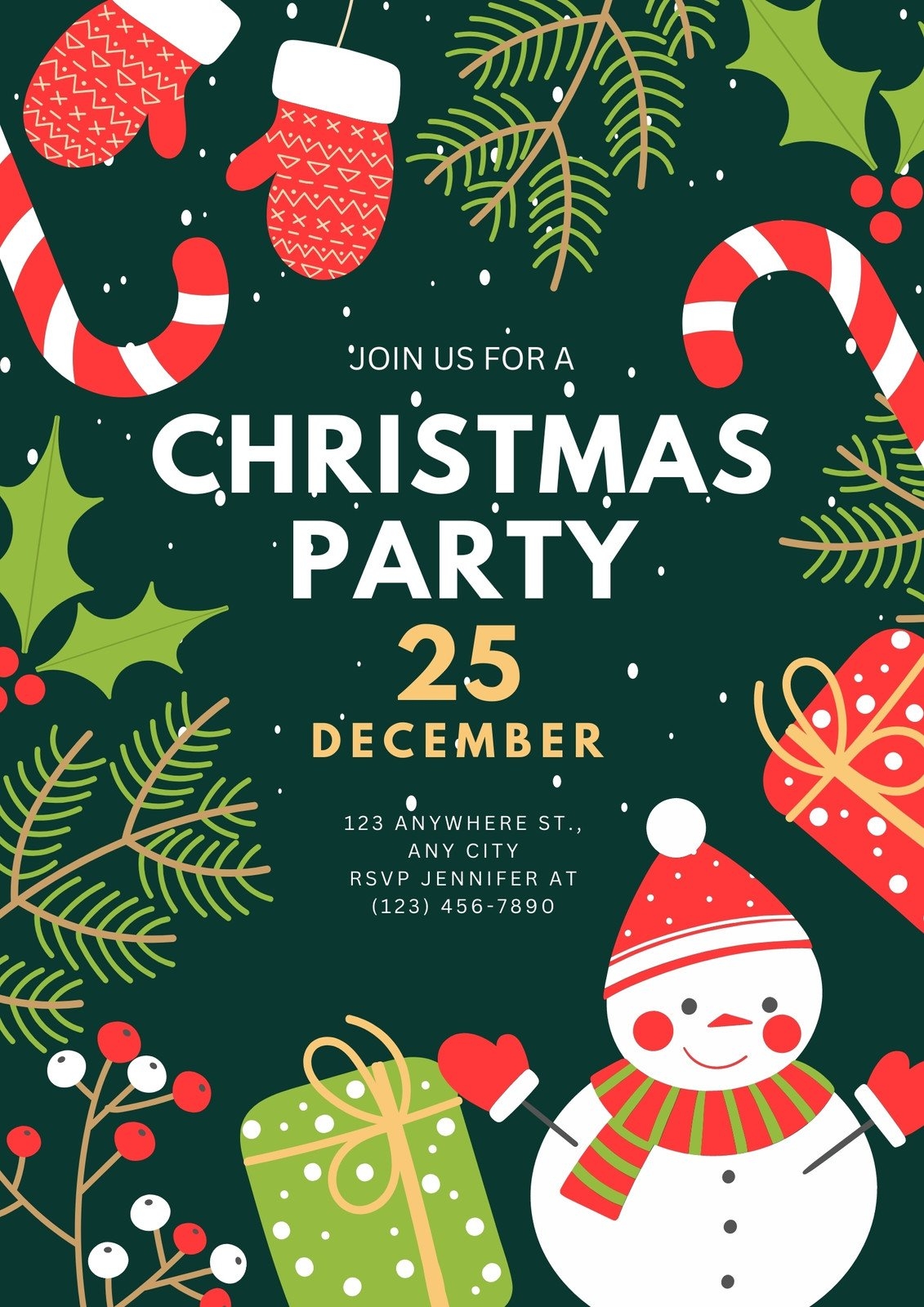 Christmas Holiday Invites Free Templates 2022 Christmas 2022 Update