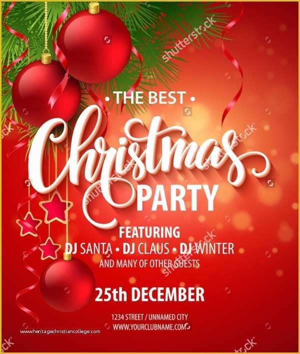 Christmas Party Invitation Email Templates Free Of 32 Christmas Party 