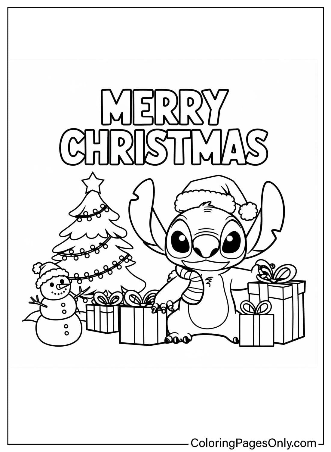 Christmas Coloring Pages For Free