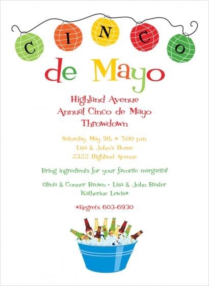 Cinco De Mayo Invitation Templates