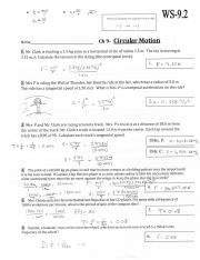 Circular Motion Worksheet 1 Answers pdf Fc FTEf i Ap U Z 