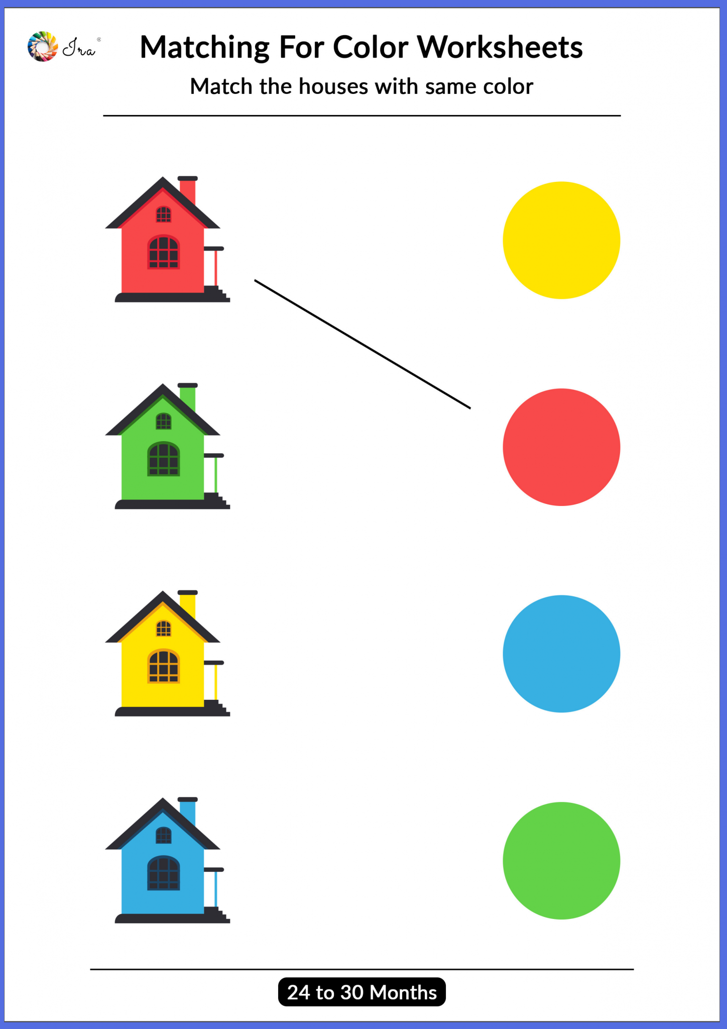 Color Matching Worksheet