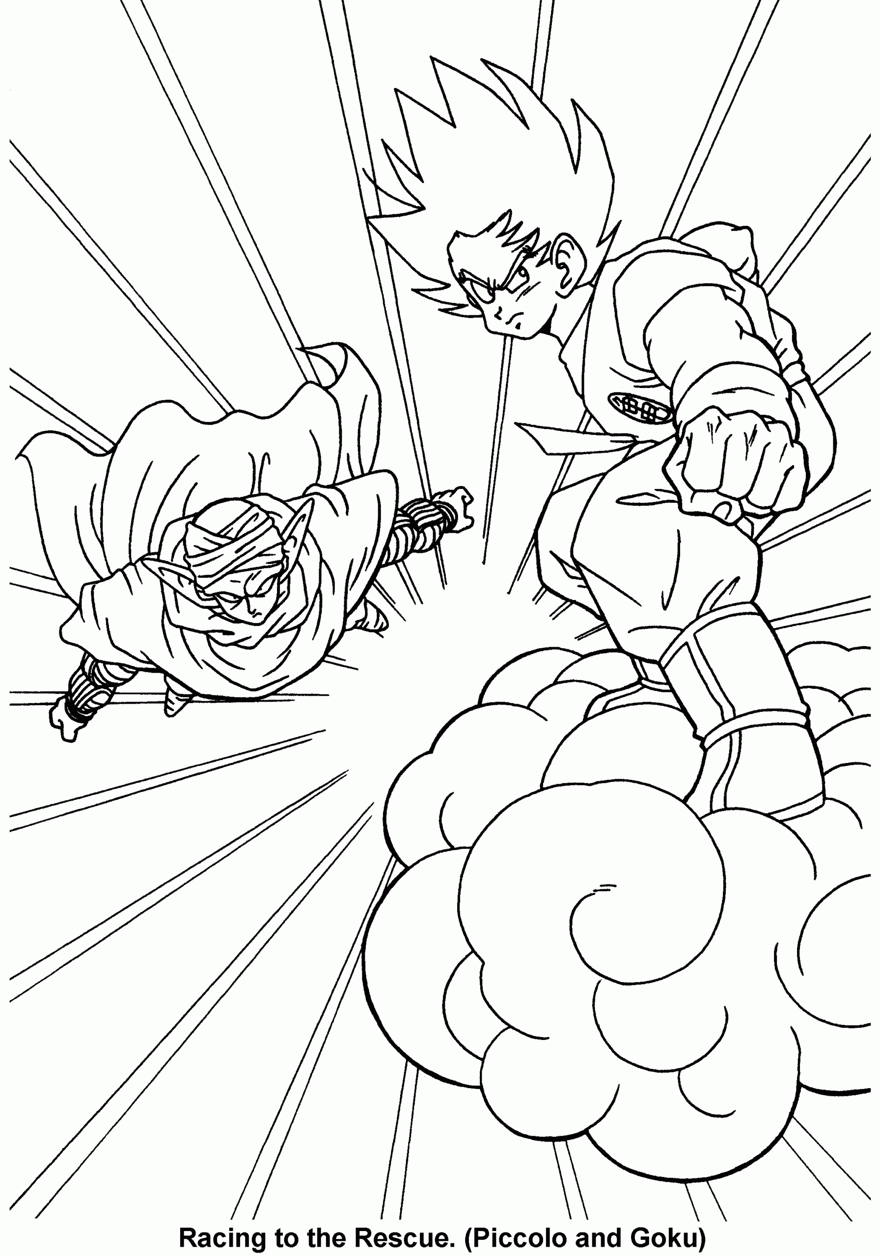 Coloring Page Dragon Ball Z Coloring Pages 59
