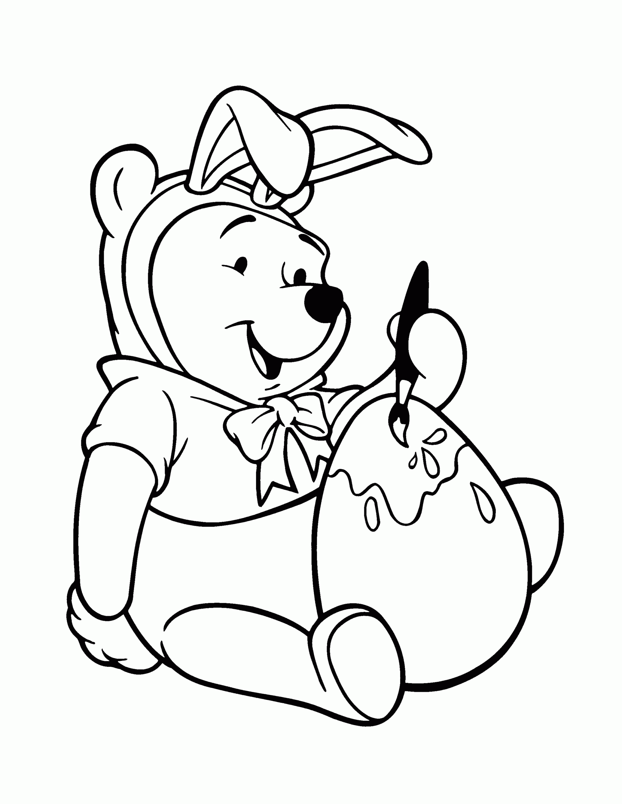 Coloring Page Winnie The Pooh Coloring Pages 106