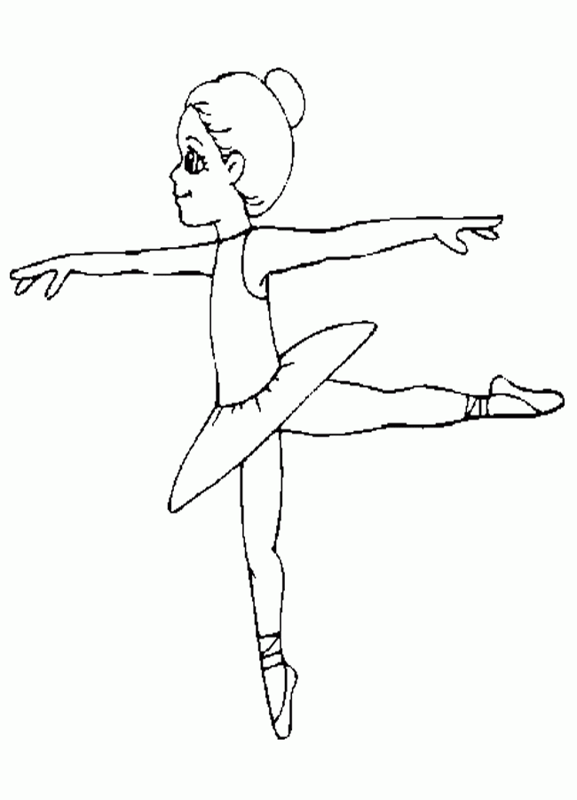 ballet dancer coloring pages free