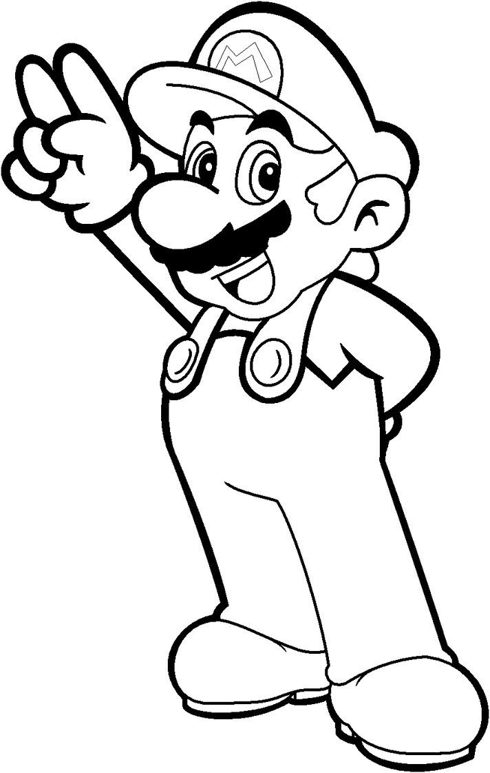 Coloring Pages Printable Mario Printable Sight Words List