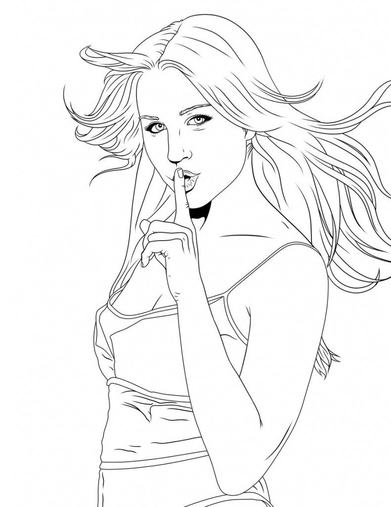 Coloring Pages Teenager Coloring Home
