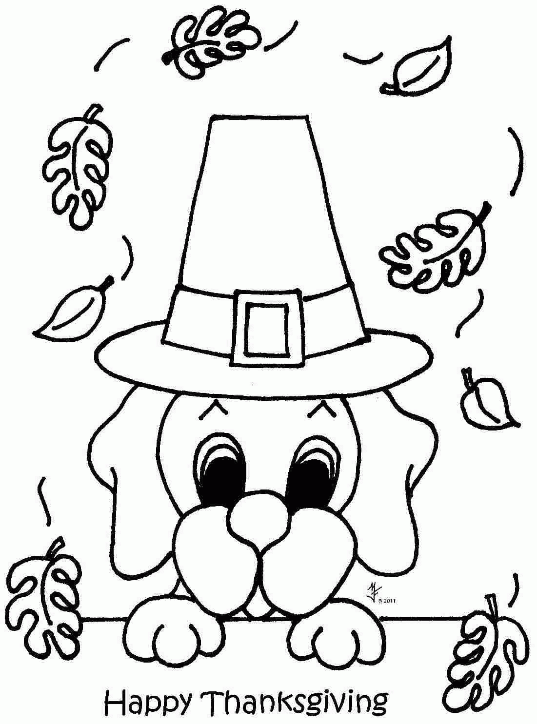Thanksgiving Disney Coloring Pages