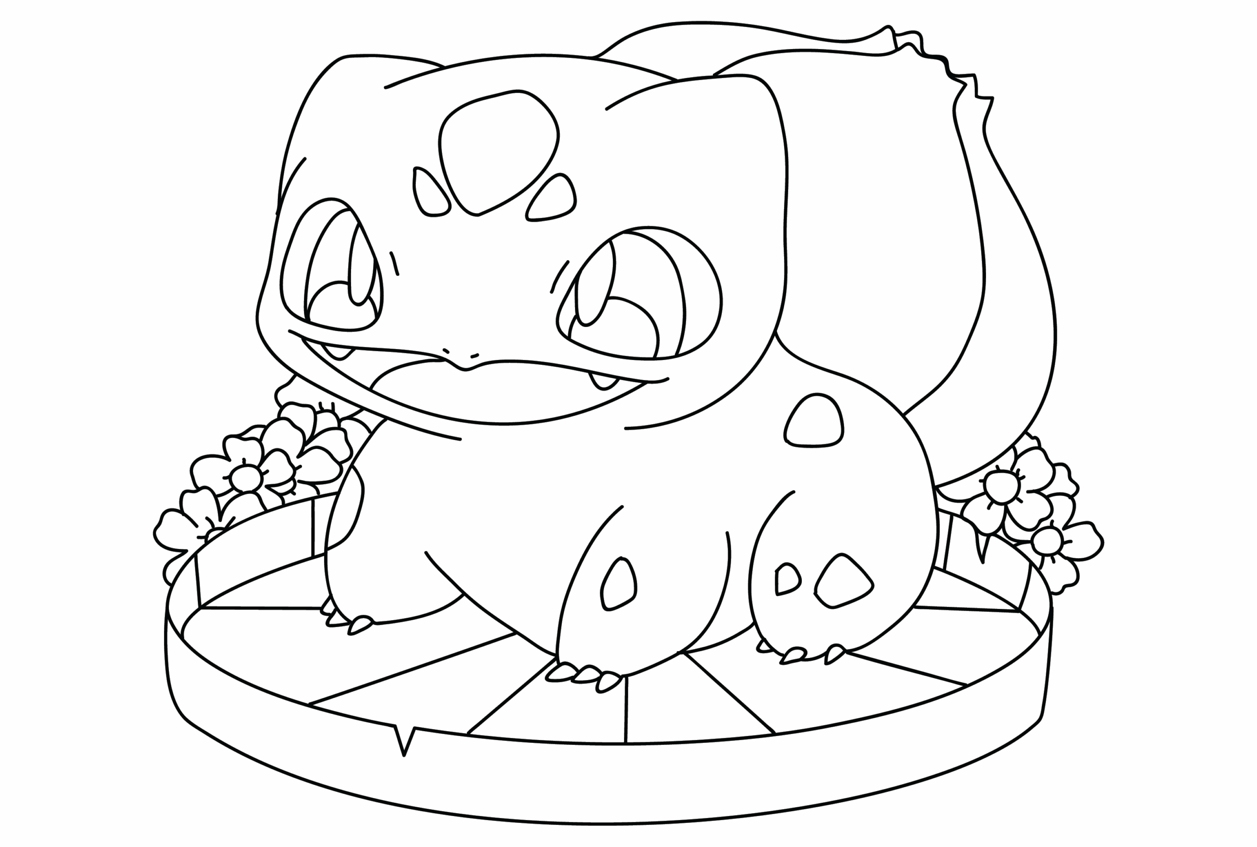 Bulbasaur Coloring Page