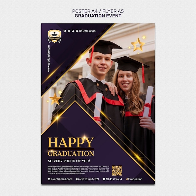 Contoh Invitation Card Graduation Formal Word Infoupdate