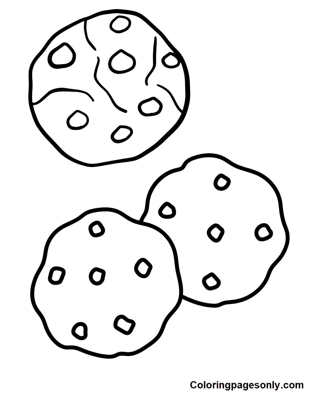 Cookie Coloring Pages Coloring Pages For Kids And Adults