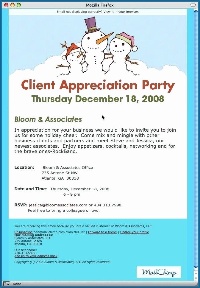 Corporate Holiday Party Invite Template Template 2 Resume Examples 