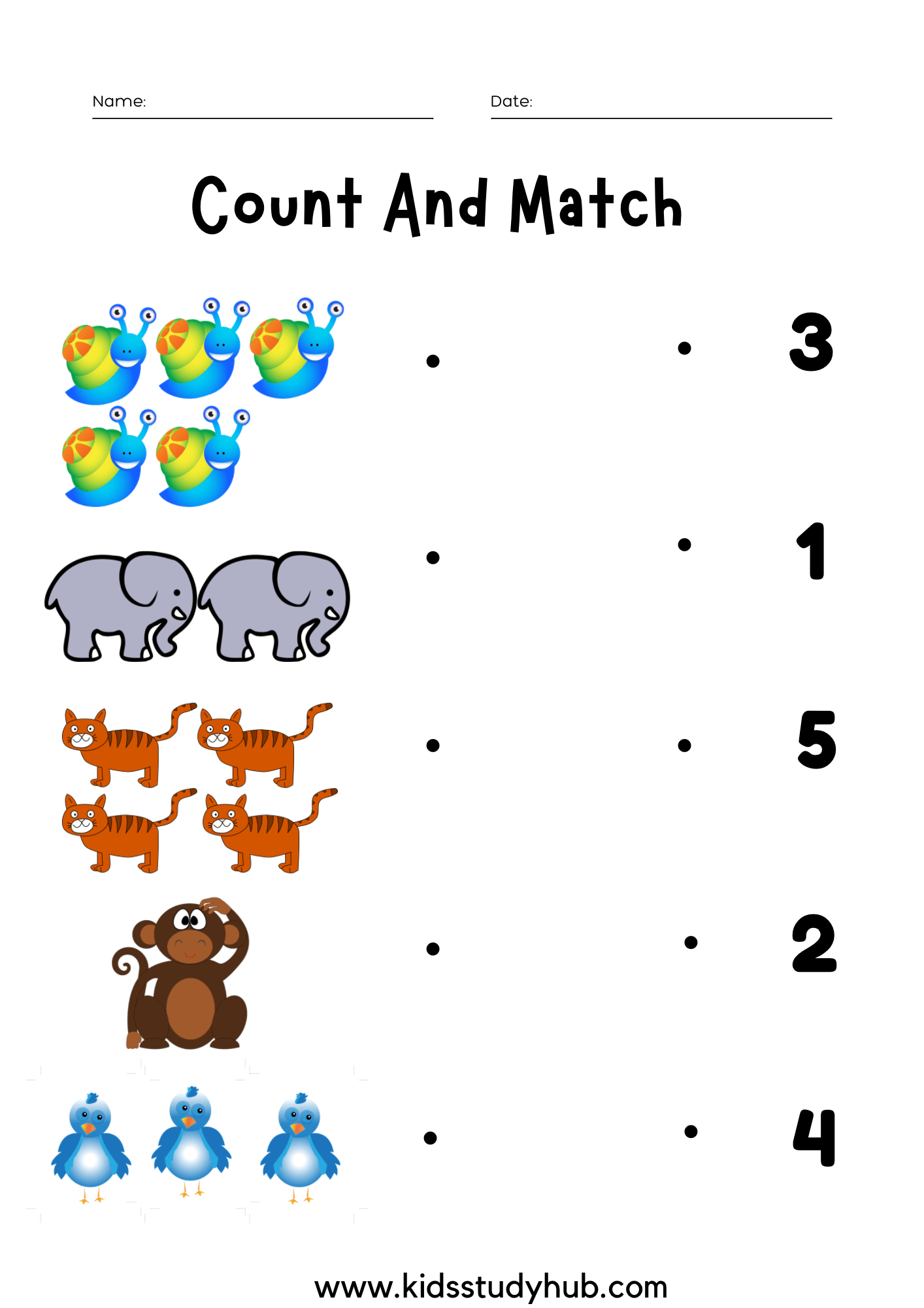 Counting Worksheets Library