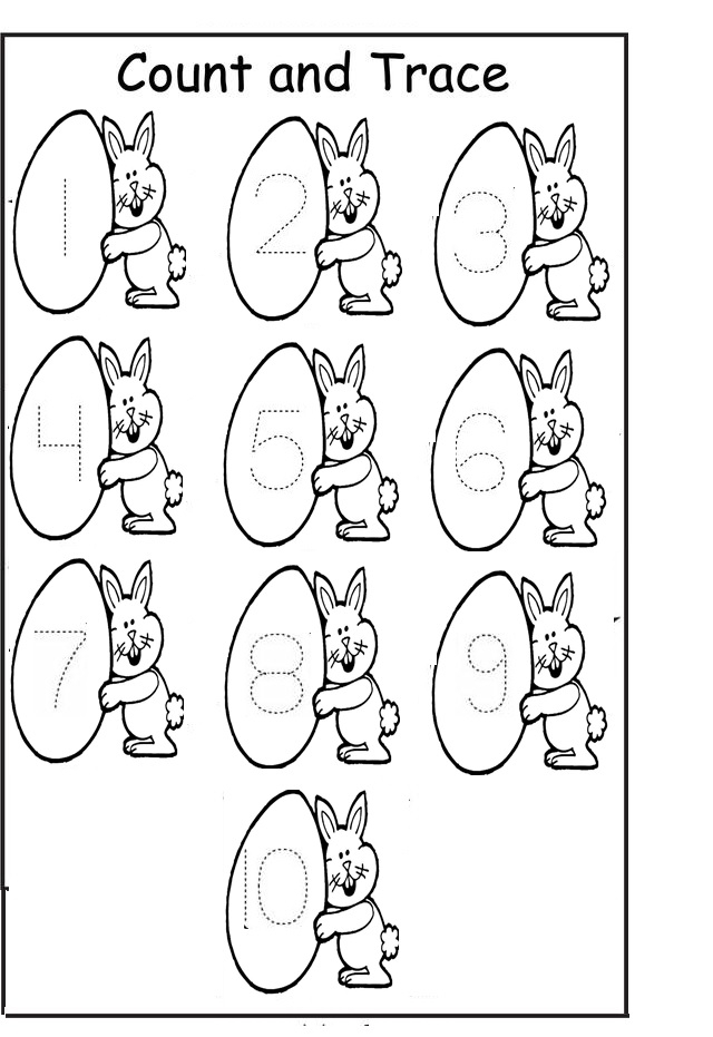 easter preschool worksheets
