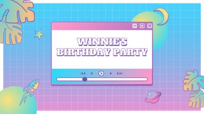 Customizable 27th Birthday Invitation Video Template By FlexClip
