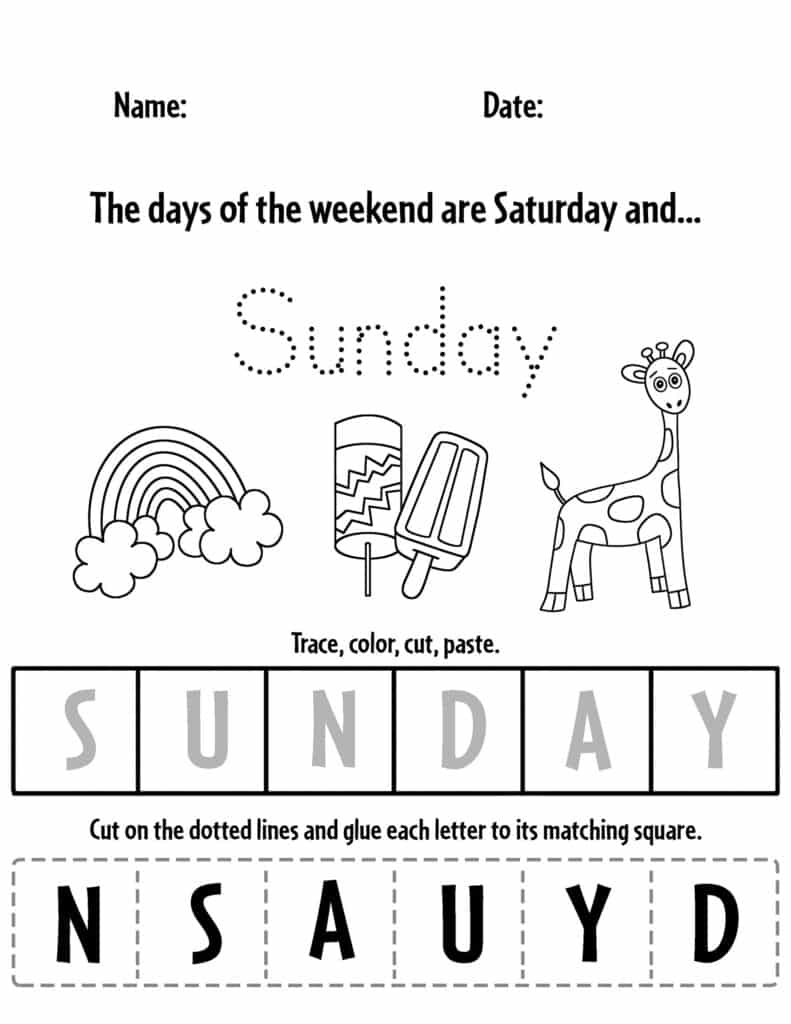 Cut And Paste Worksheets Superstar Worksheets Worksheets Library