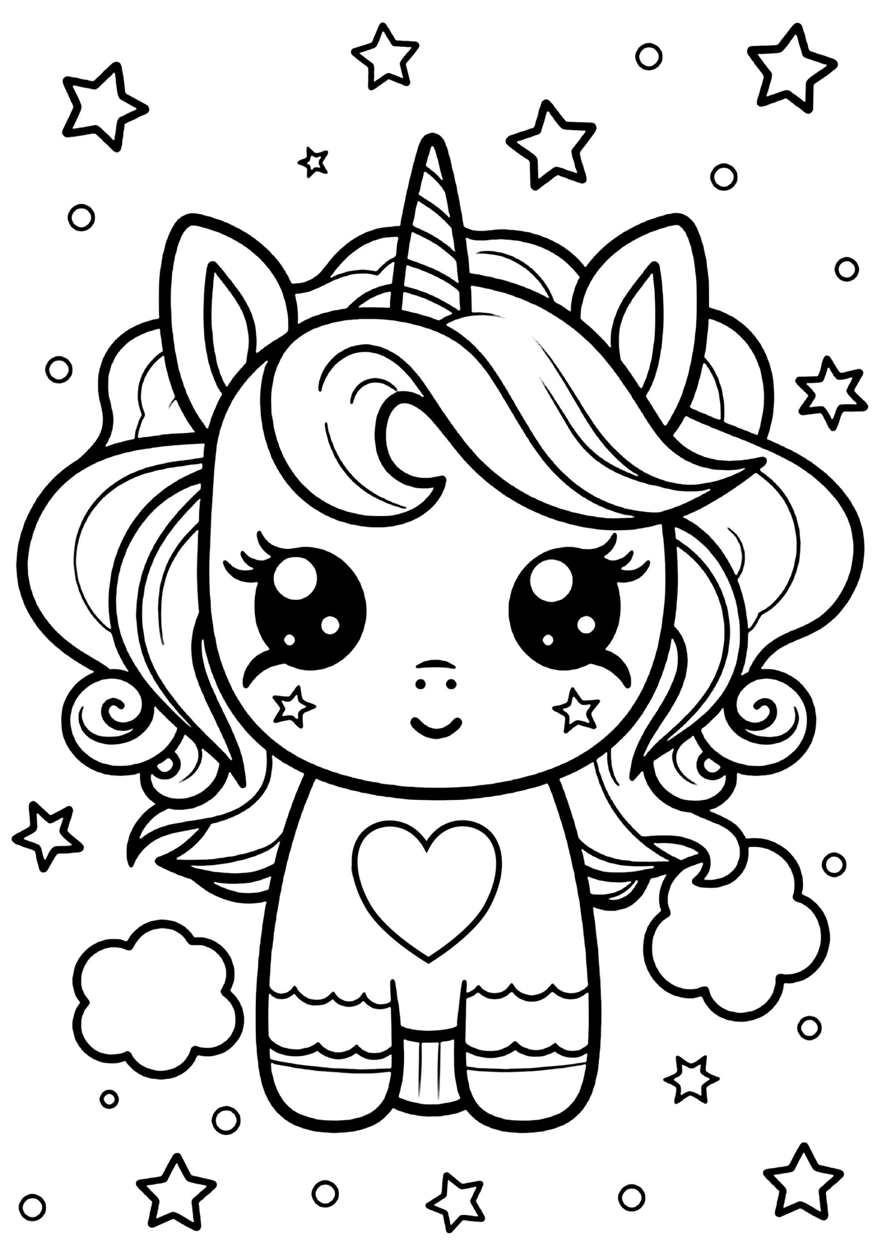 Coloring Pages Unicorns