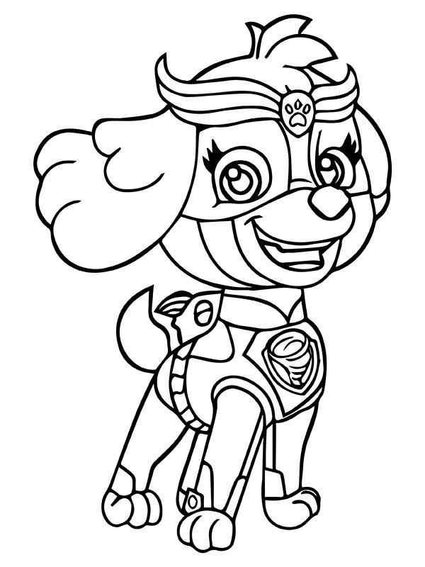 Cute Paw Patrol Skye
