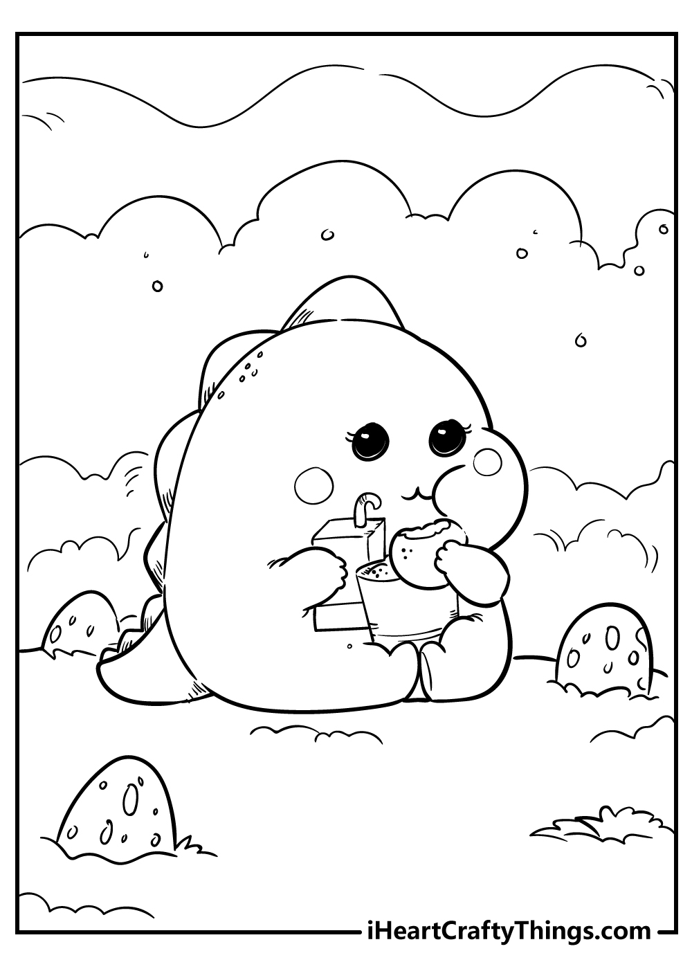 Cute Kawaii Coloring Pages