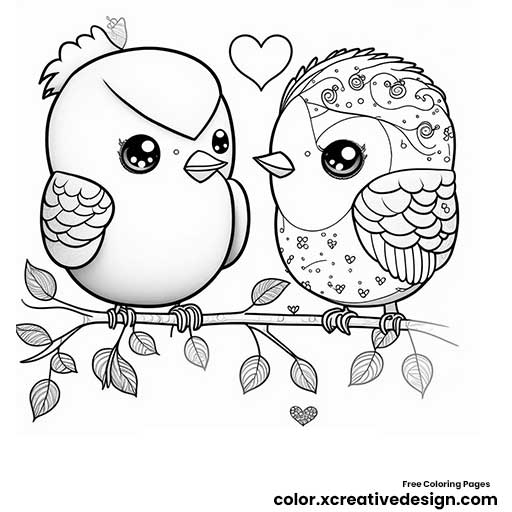 Cute Valentine 39 s Day Coloring Pages Free Printable