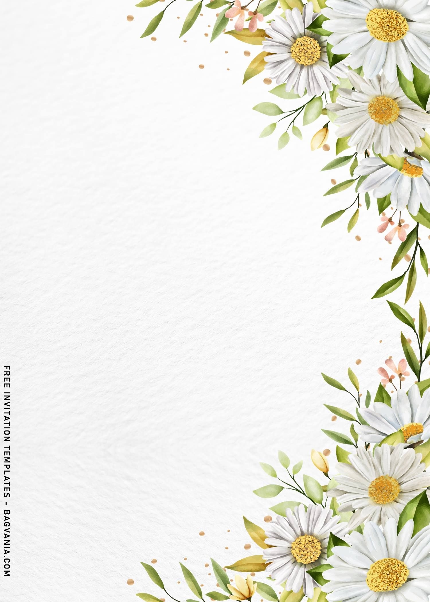 Daisy Invitation Template Dev onallcylinders