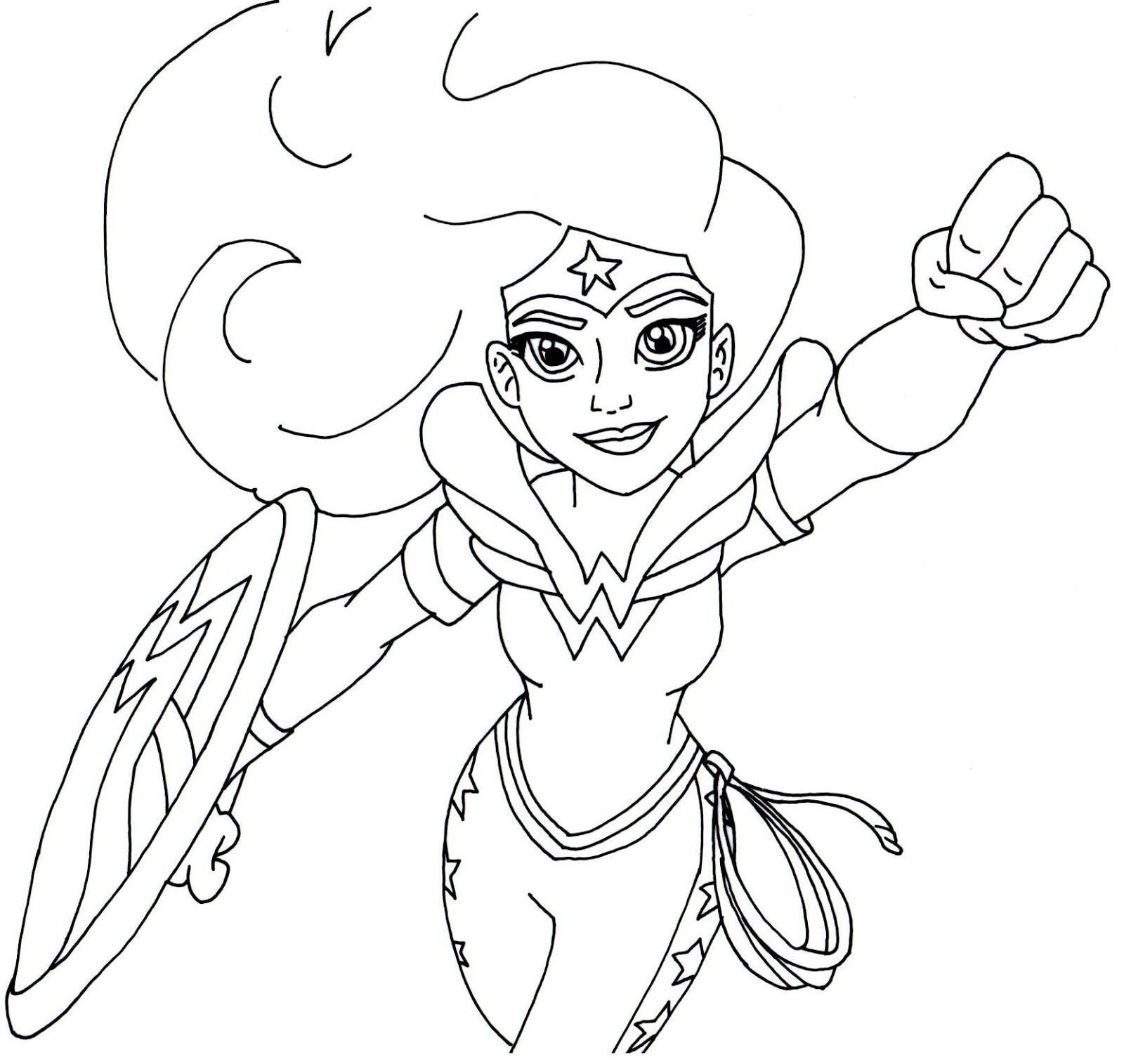 superhero coloring pages for free