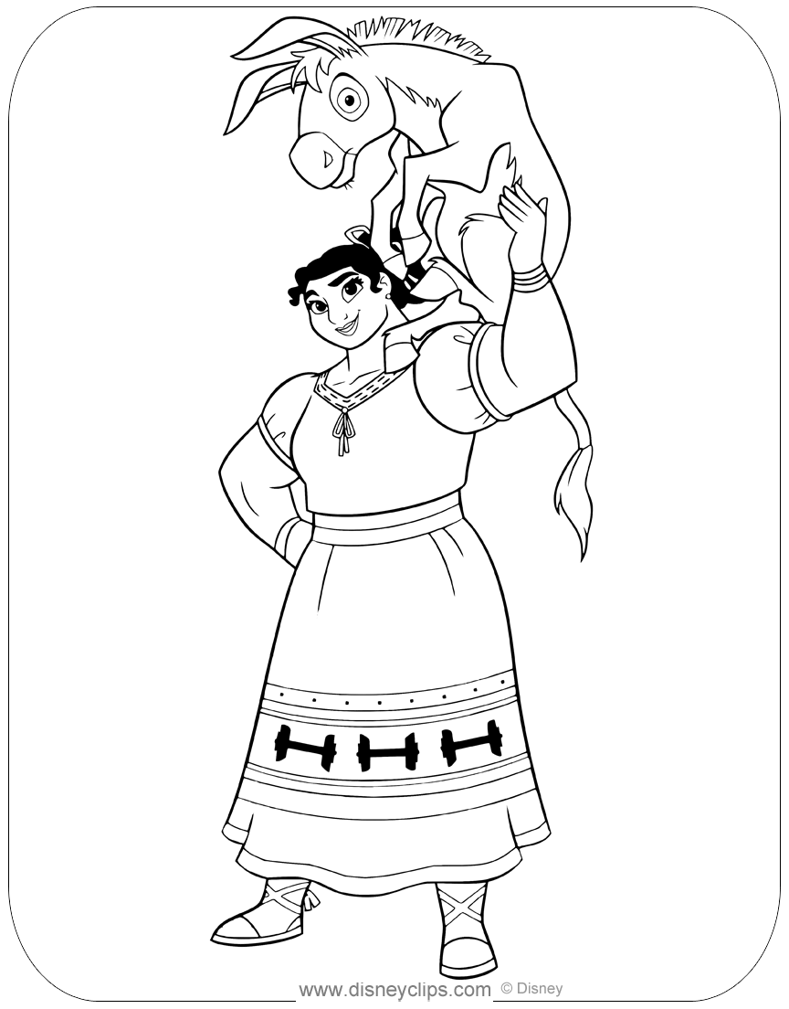 Encanto Coloring Page